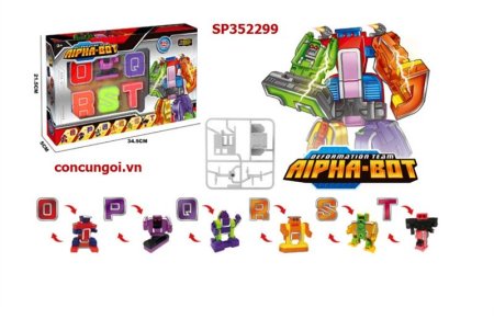 ألعاب روبوتات الأبجدية القابلة للتحويل