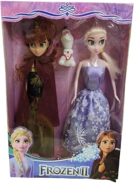 إلسا وآنا من فيلم ديزني الشهير "فروزن" (Frozen).