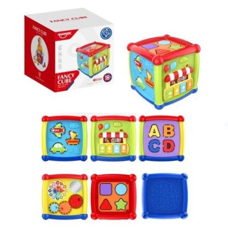 لعبة مكعب الأنشطة الموسيقية Huanger Fancy Cube
