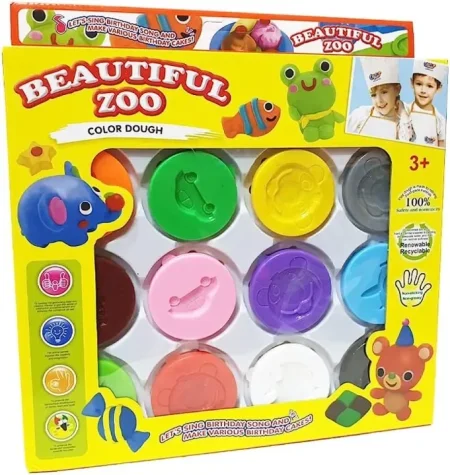 Beautiful Zoo Color Dough