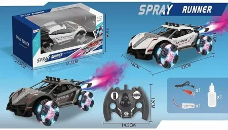 سيارة تحكم عن بعد ماركة Tian Du طراز Spray Runner Speed Racing Series