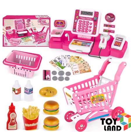 لعبة ماكينة تسجيل نقود (كاشير) لسوبر ماركت