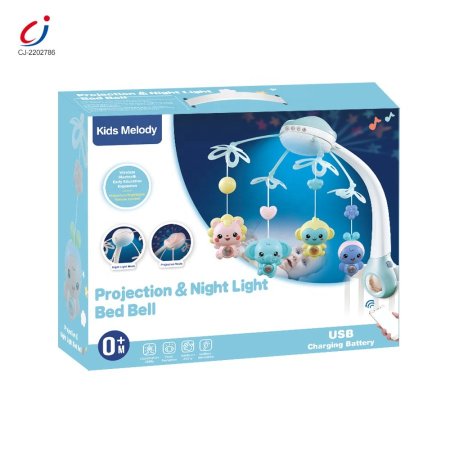 Projection and night light bed bell