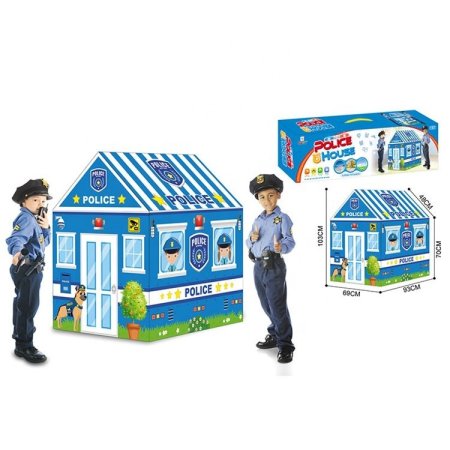 بيت اللعب بتصميم مركز الشرطة