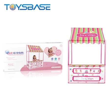 خيمة لعب للأطفال على شكل متجر آيس كريم