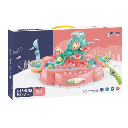 لعبة صيد الأسماك  "Fishing Hero 3in1"