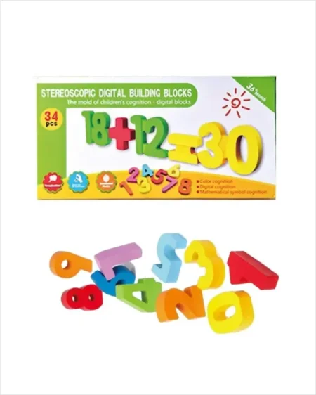 مكعبات بناء الاعداد