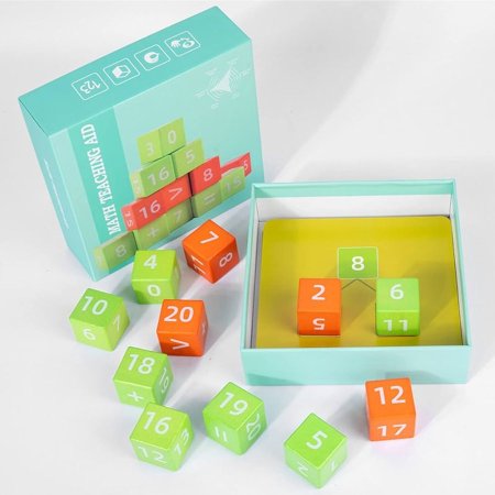 مكعبات تعليم الحساب Math teaching