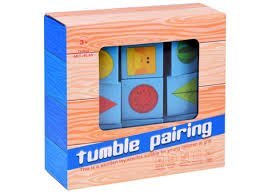 لعبة إيجاد الازواج الخشبية Tumble pairing