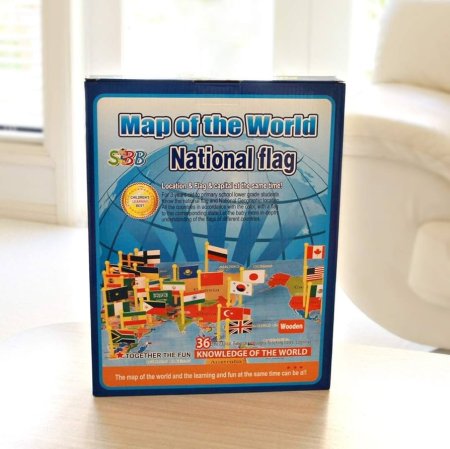 خريطة العالم والاعلام Map of the world