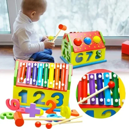 بيت الاعداد والاشكال والموسيقى Multi function digital house