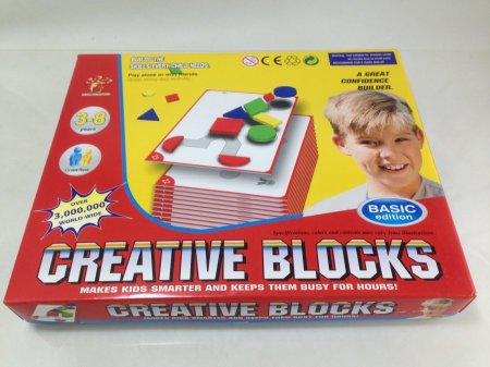 لعبة القطع الخشبية الابداعية Creativity Blocks