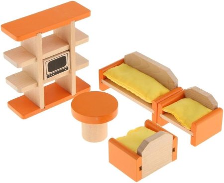 مجموعة اثاث بيت الدمى Media room