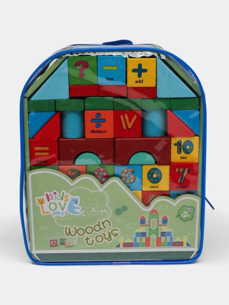 مكعبات خشبية تعليمية Woodn toys