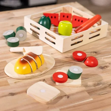 لعبة صنع الشطائر الخشبية Melissa and Doug
