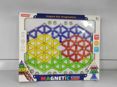بازل مغناطيس Magnetic sticks 168pcs