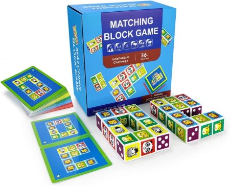 لعبة تطابق المكعبات Matching block game