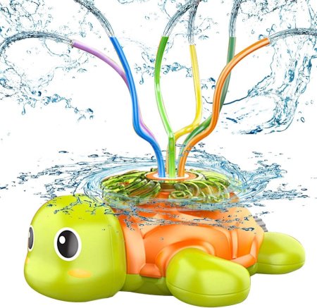 Water spray turtle