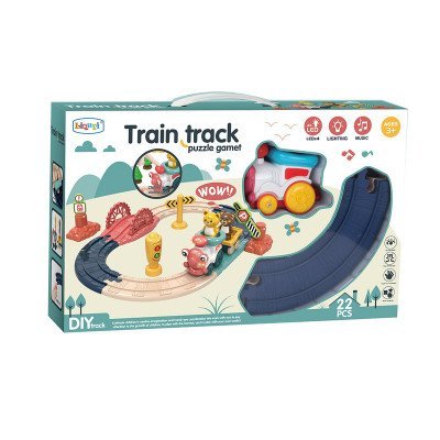Train track puzzle gamet