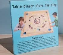 Table player plays the flag