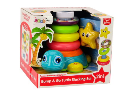 Bump & Go Turtle Stacking Set