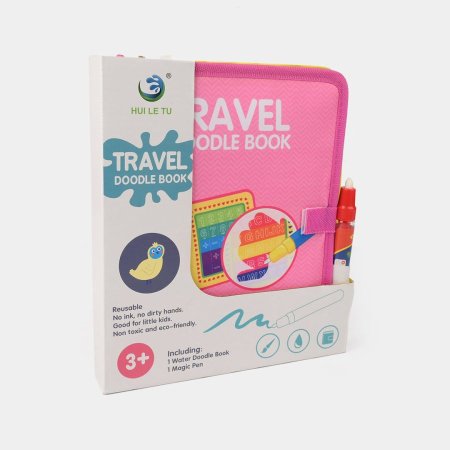 Travel doodle book