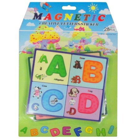 ملصقات حروف مغناطيسية إبداعية،