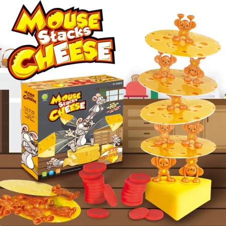 لعبة الطاولة Mouse Stacks Cheese