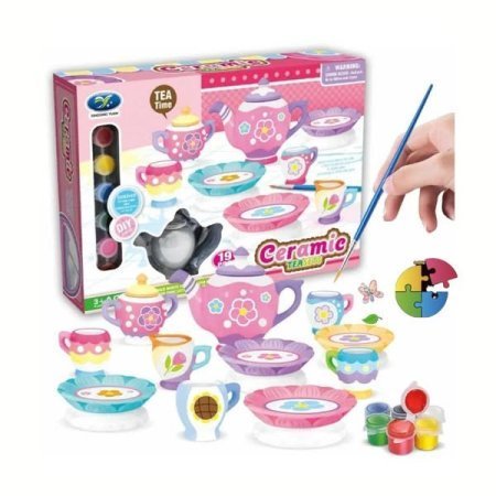 طقم الشاي الخزفي ceramic