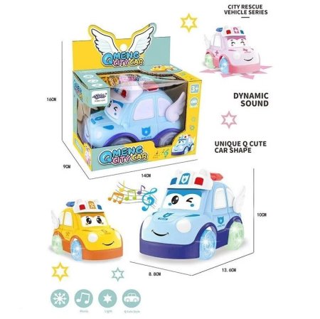 هذه سيارات ألعاب تعمل بالتحكم عن بعد من "Q Meng City Car"