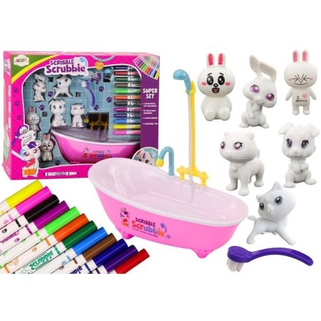 Scribble Scrubbie Pets Super Set