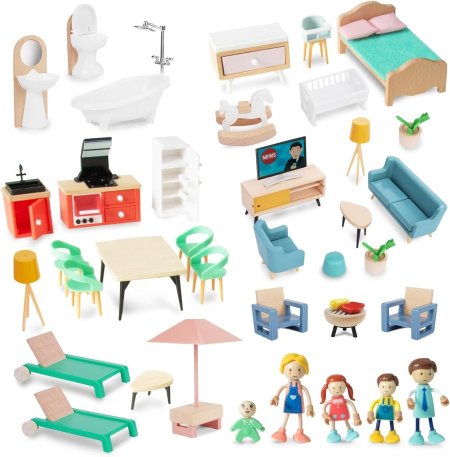 modernic dollhouse miniature