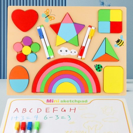 الاشكال و الالوان الخشبية