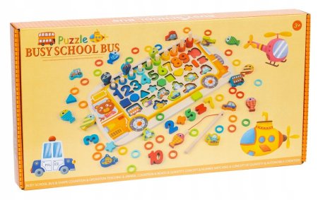 (Busy School Bus Puzzle