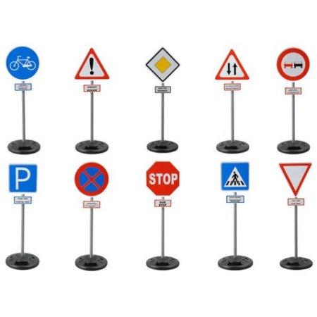 اشارات المرور البلاستيكية