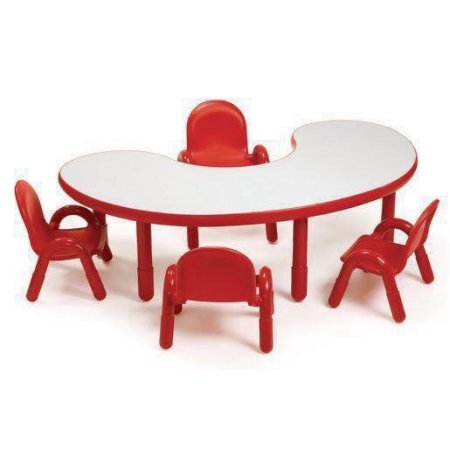 طاولة خشب شكل فاصوليا