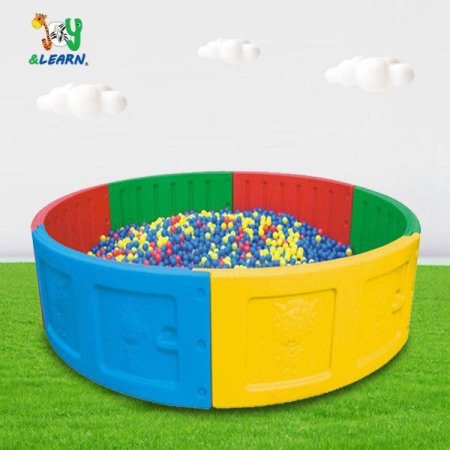 حوض كرات بلاستيكي ملون للأطفال