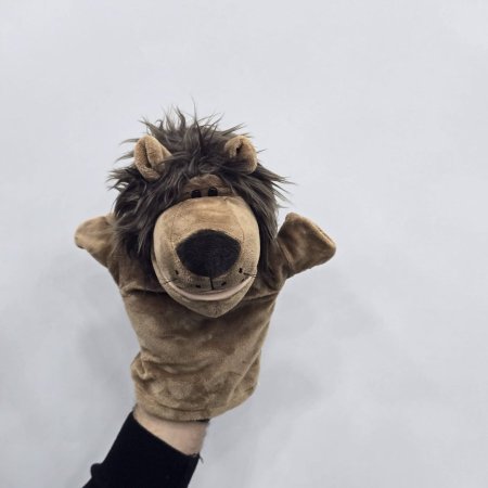 دمية أسد بدون أقدام