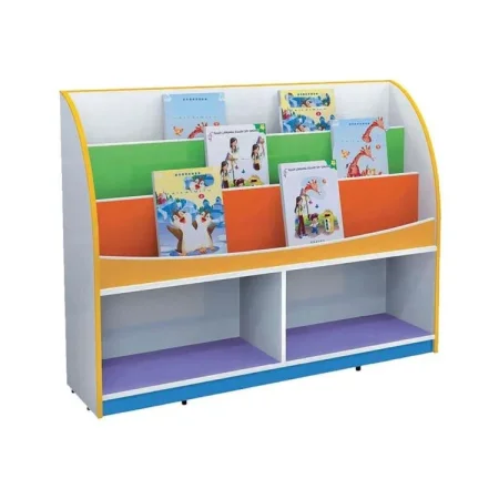 مكتبة الاطفال الخشبية