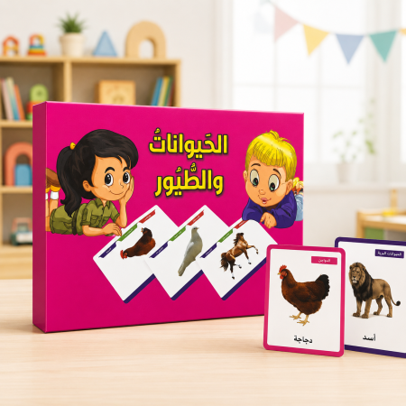 بطاقات الحيوانات والطيور